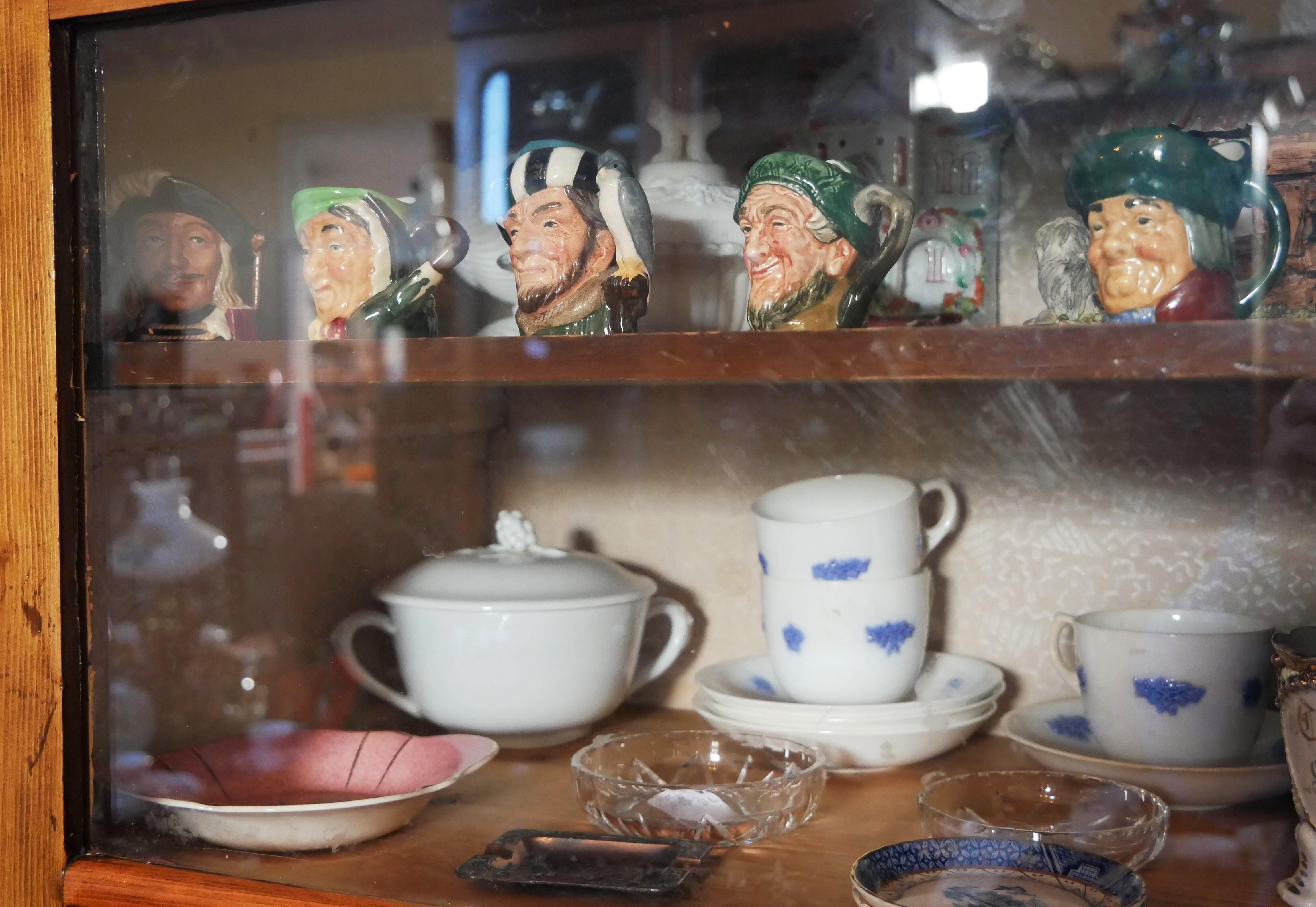 More treasures! Alec Harding's wonderful antique shop, Birsay, Orkney Islands, Scotland. More about Orkney folk on www.Orkneyology.com