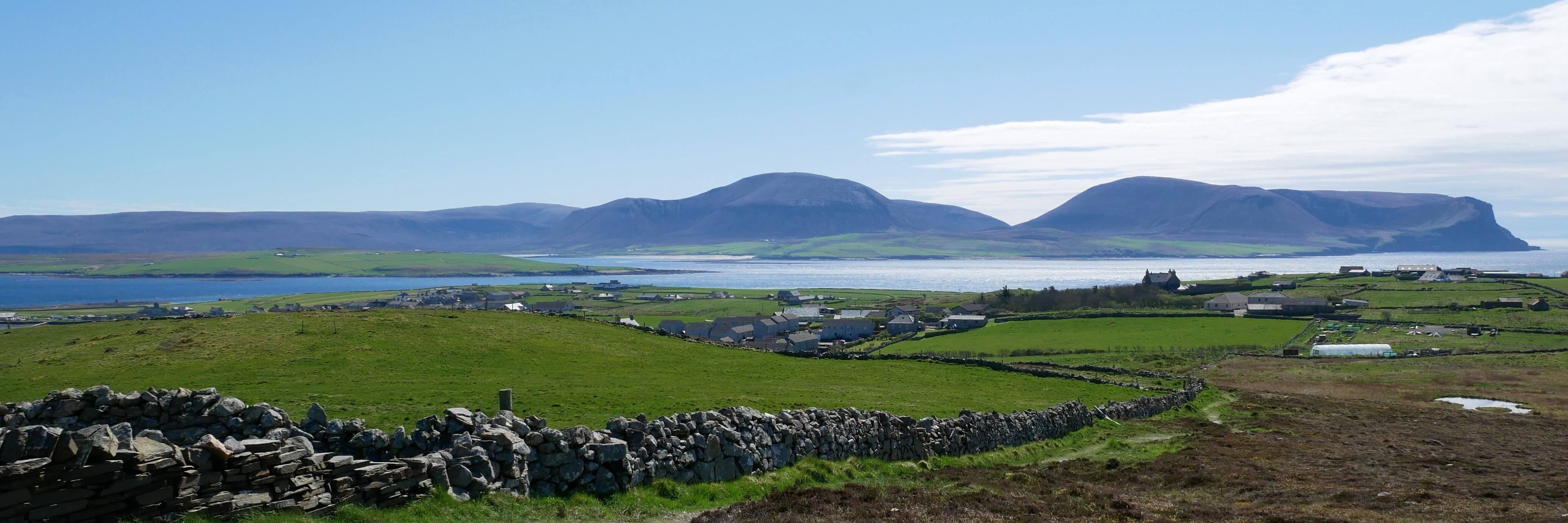 View from Brinkie's Brae, Stromness, Orkney Islands, Scotland