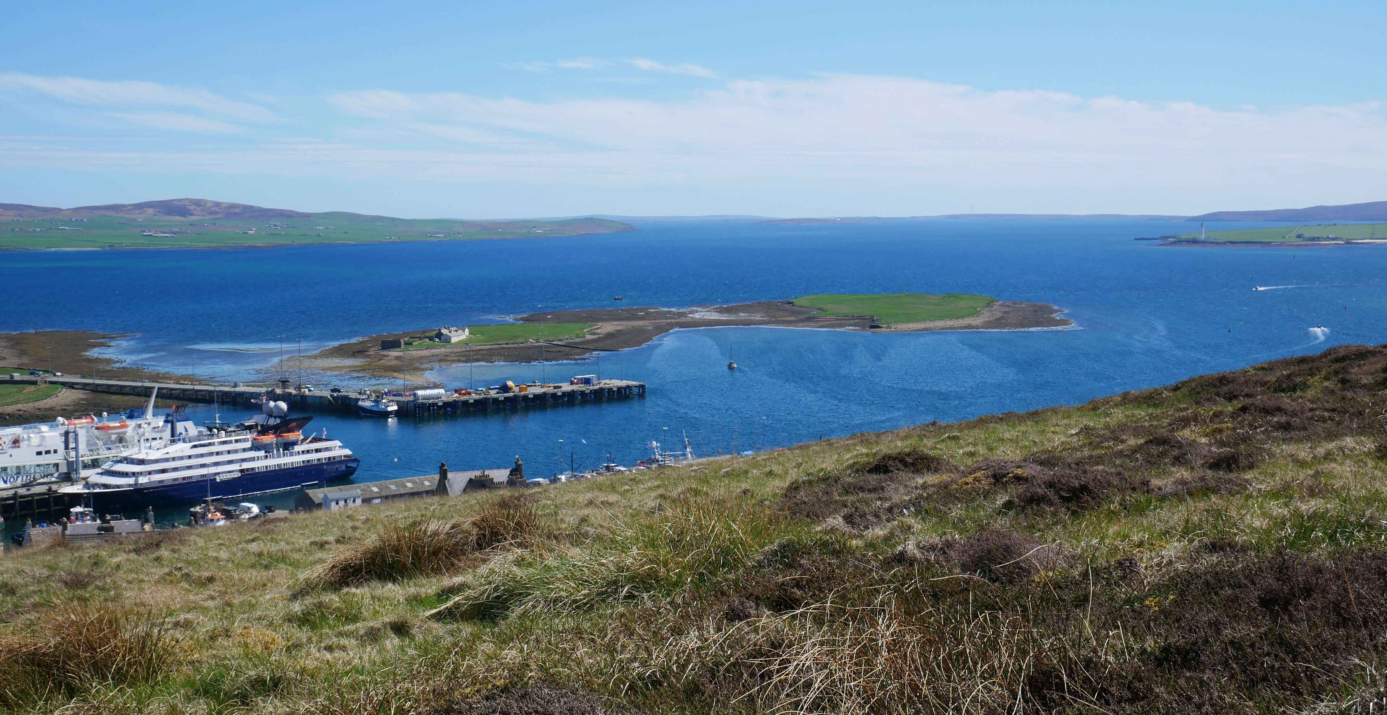 View of Hamnavoe View of Stromness harbor