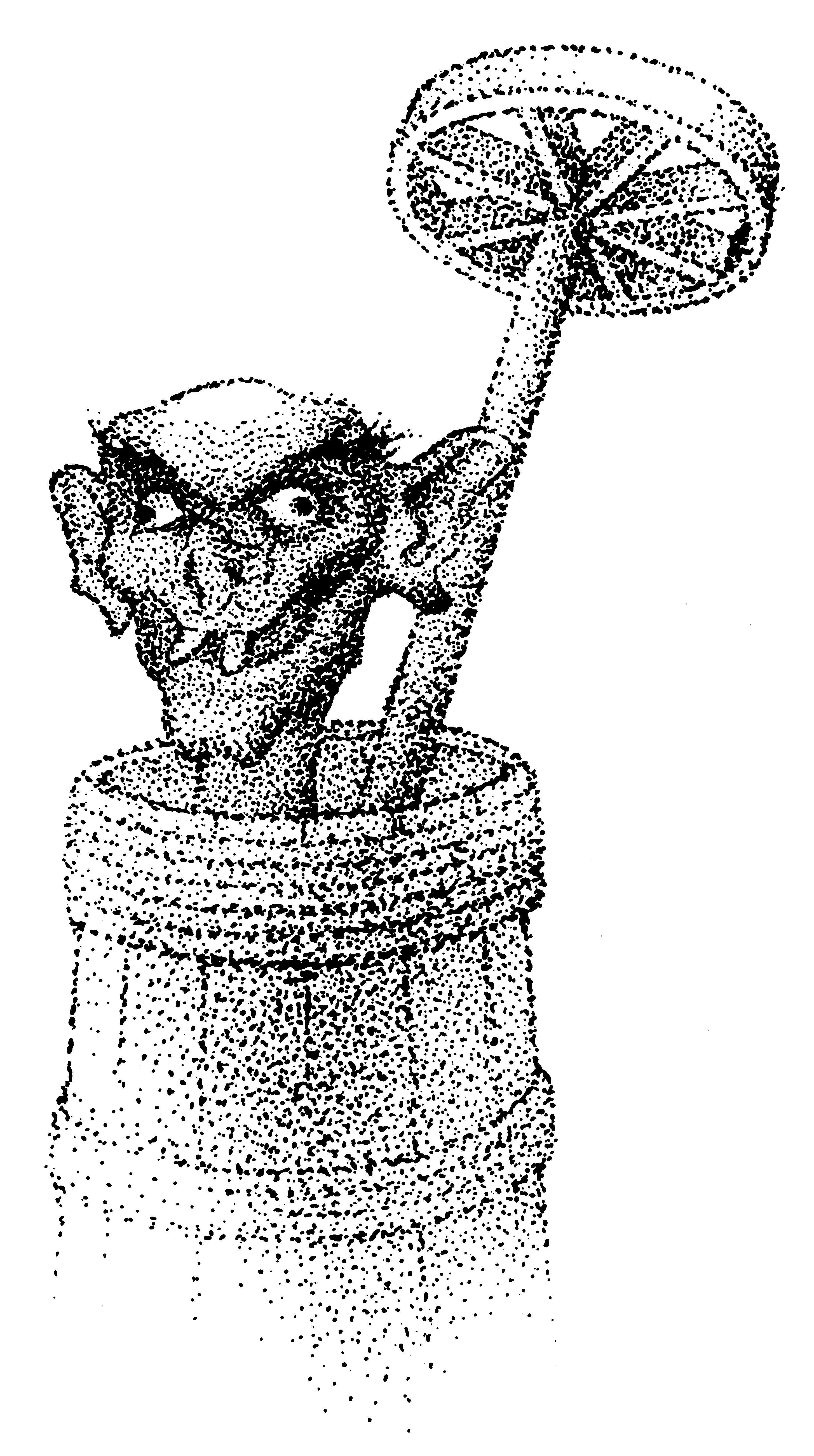 Stromness, Orkney Islands artist Bryce Wilson's "Hogboon of Hellihowe" from the Mermaid Bride and Other Orkney Folk Tales by Tom Muir. www.orkneyology.com