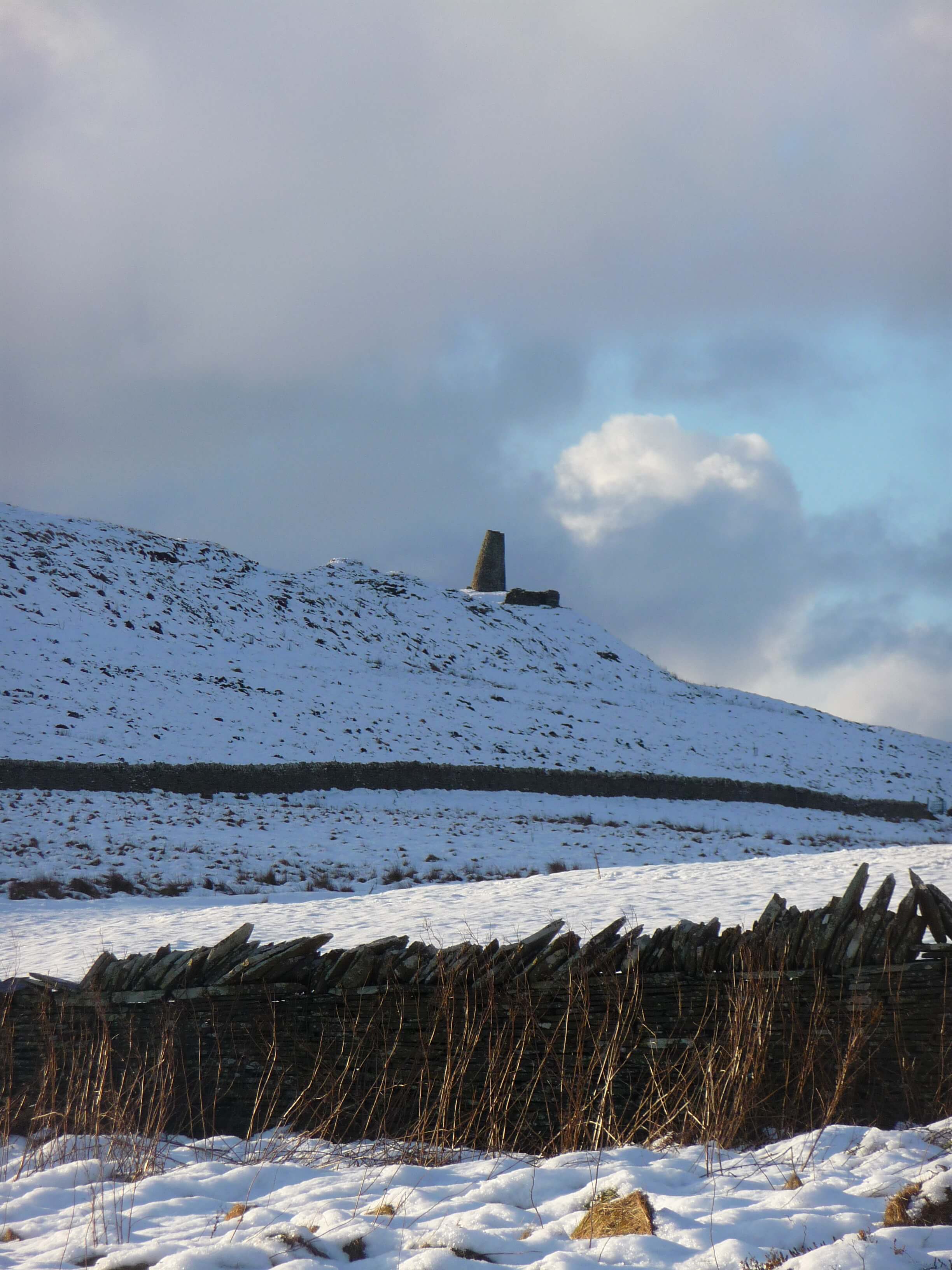 Buckle's 'folly' View of the lonely tower in Firth, Orkney, Scotland