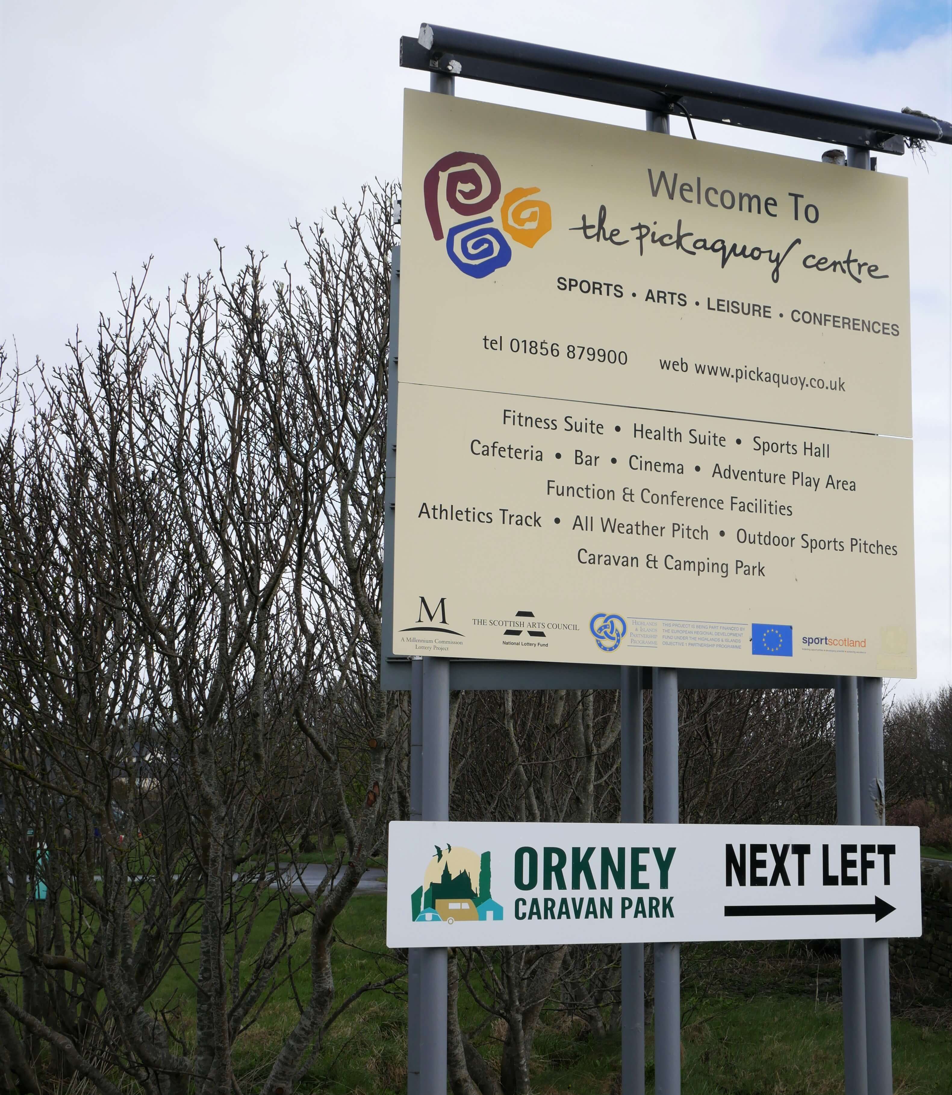 "The Picky" Camping in Orkney - Orkney Islands camping is available at the Pickaquoy in Kirkwall, Orkney Islands, Scotland. #Orkneyology.com