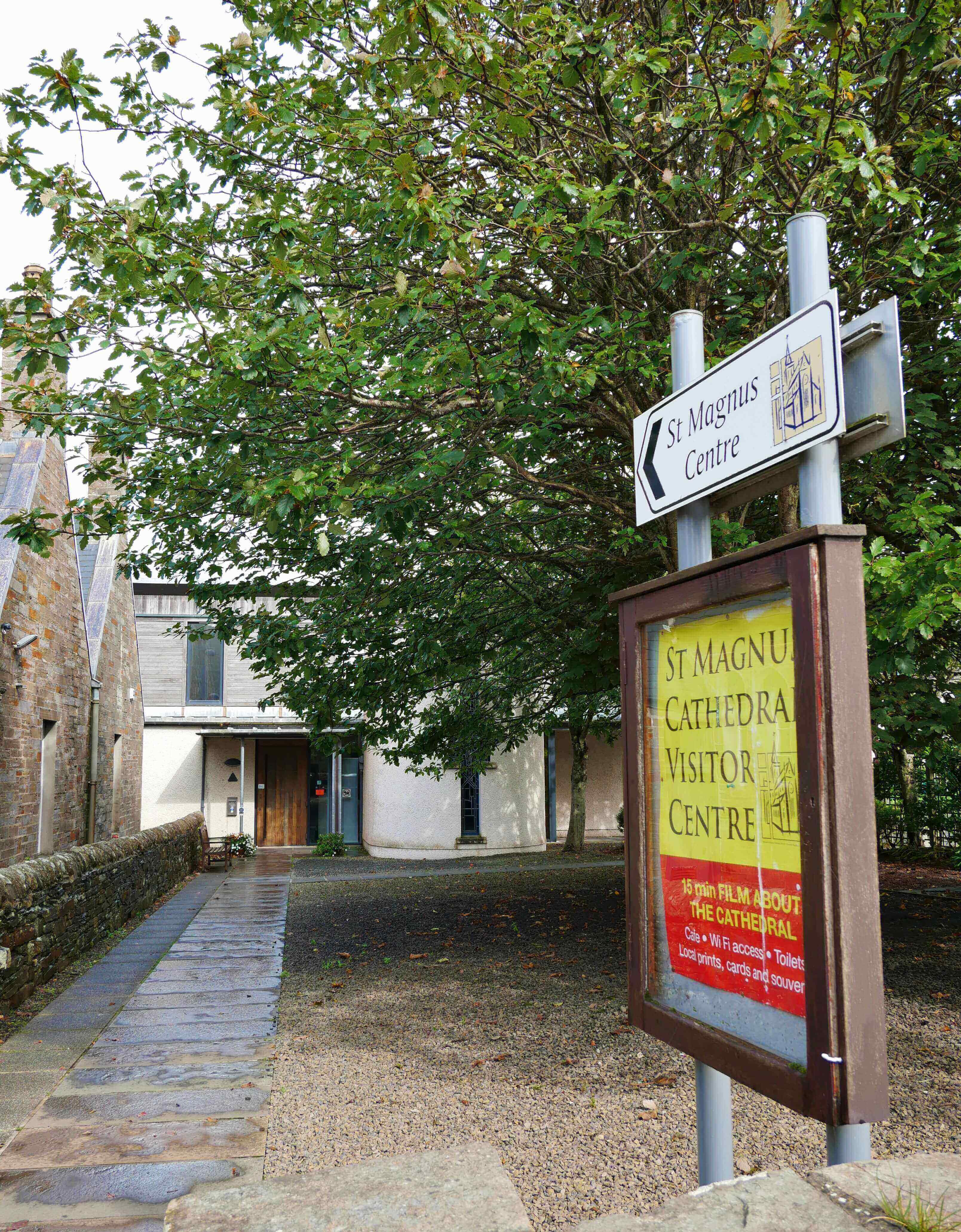 Drop in and get refreshed and informed St Magnus Centre for visitors, Kirkwall, Orkney Islands, Scotland, UK