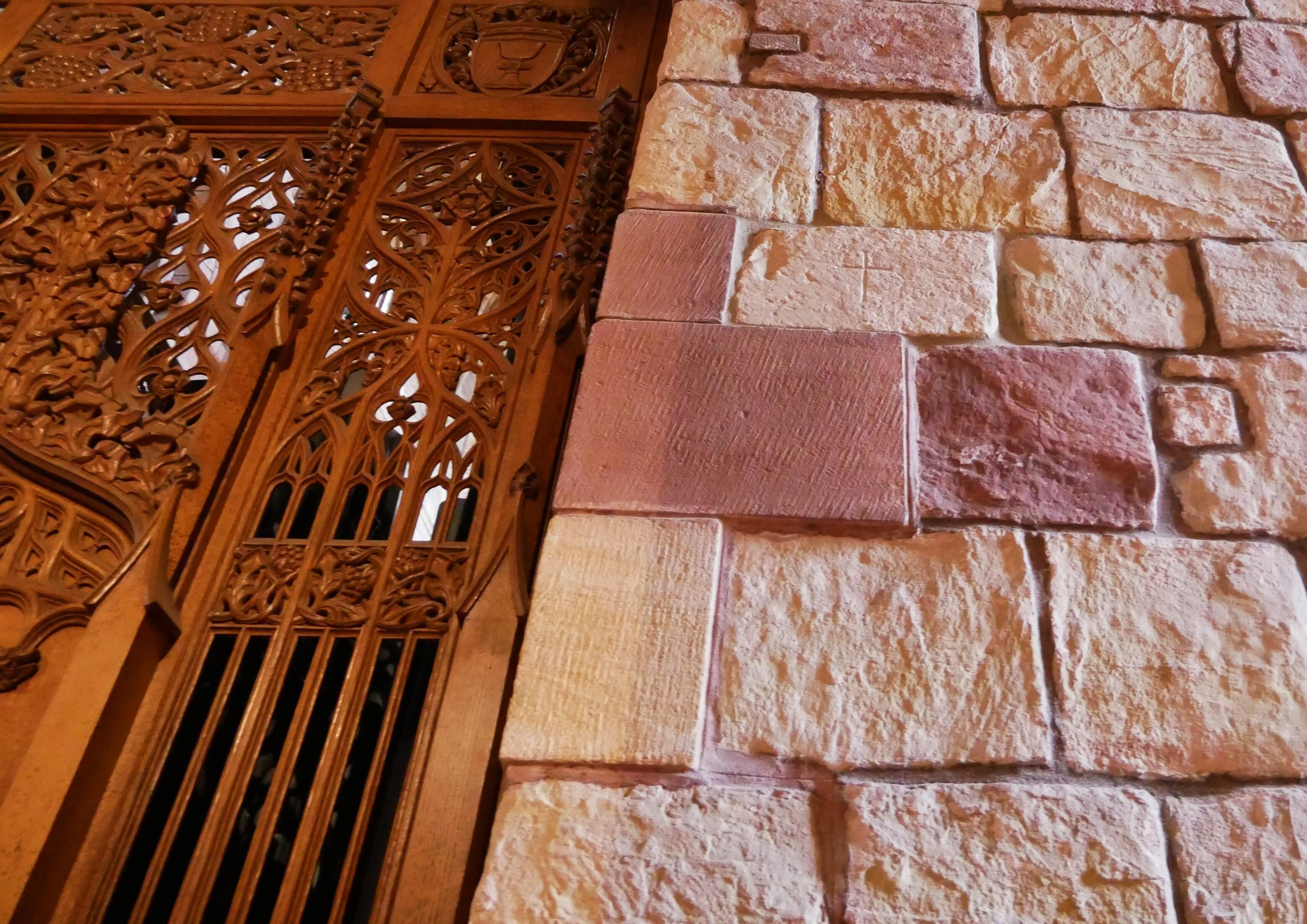 The bones of St Magnus and St Rognvald are hidden in pillars in St Magnus Cathedral The bones of St Magnus and St Rognvald hidden in pillars in St Magnus' namesake cathedral - Kirkwall, Orkney Islands, Scotland