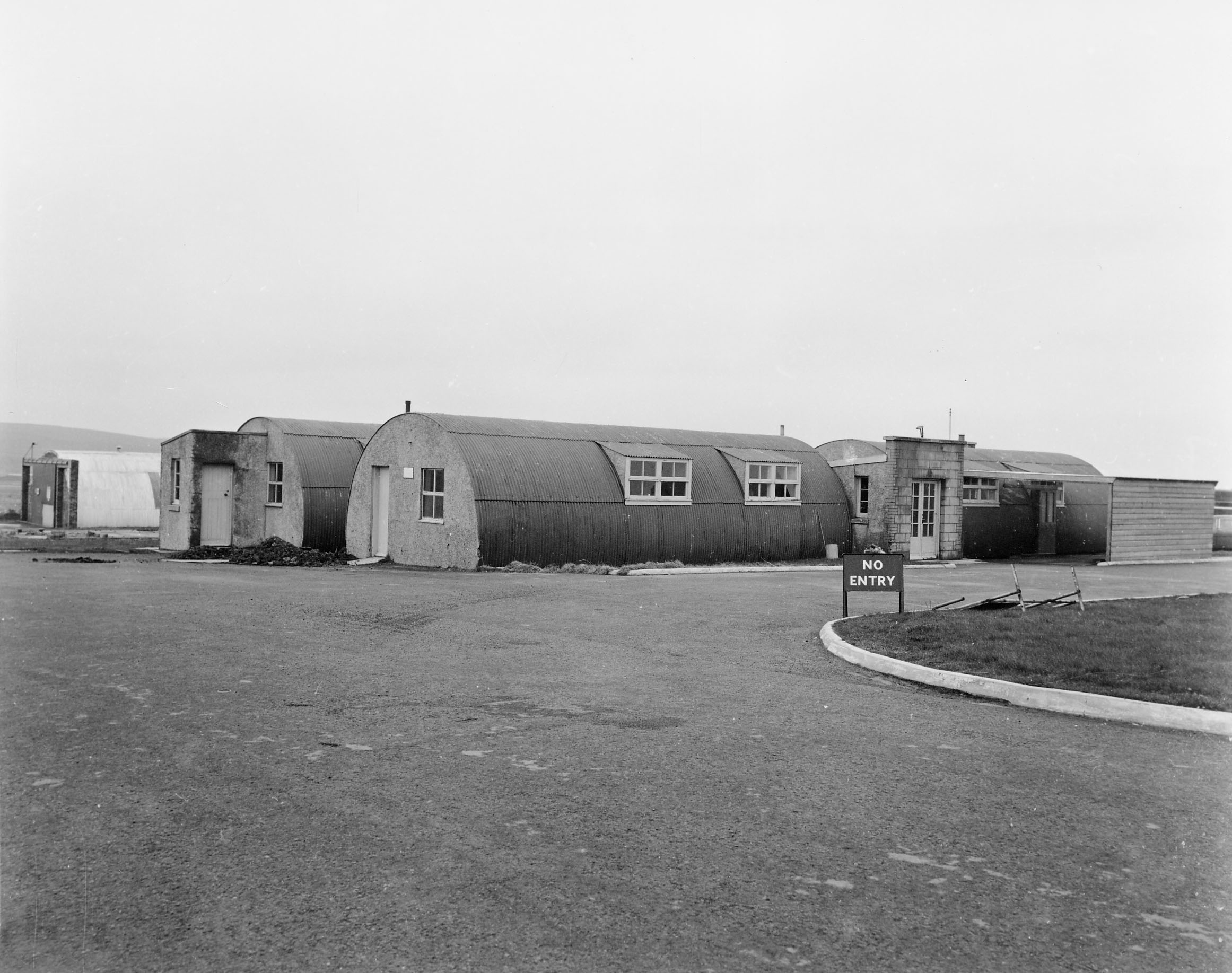 First terminal building at the old Grimsetter Airport, Kirkwall Orkney Islands, Scotland. www.orkneyology.com