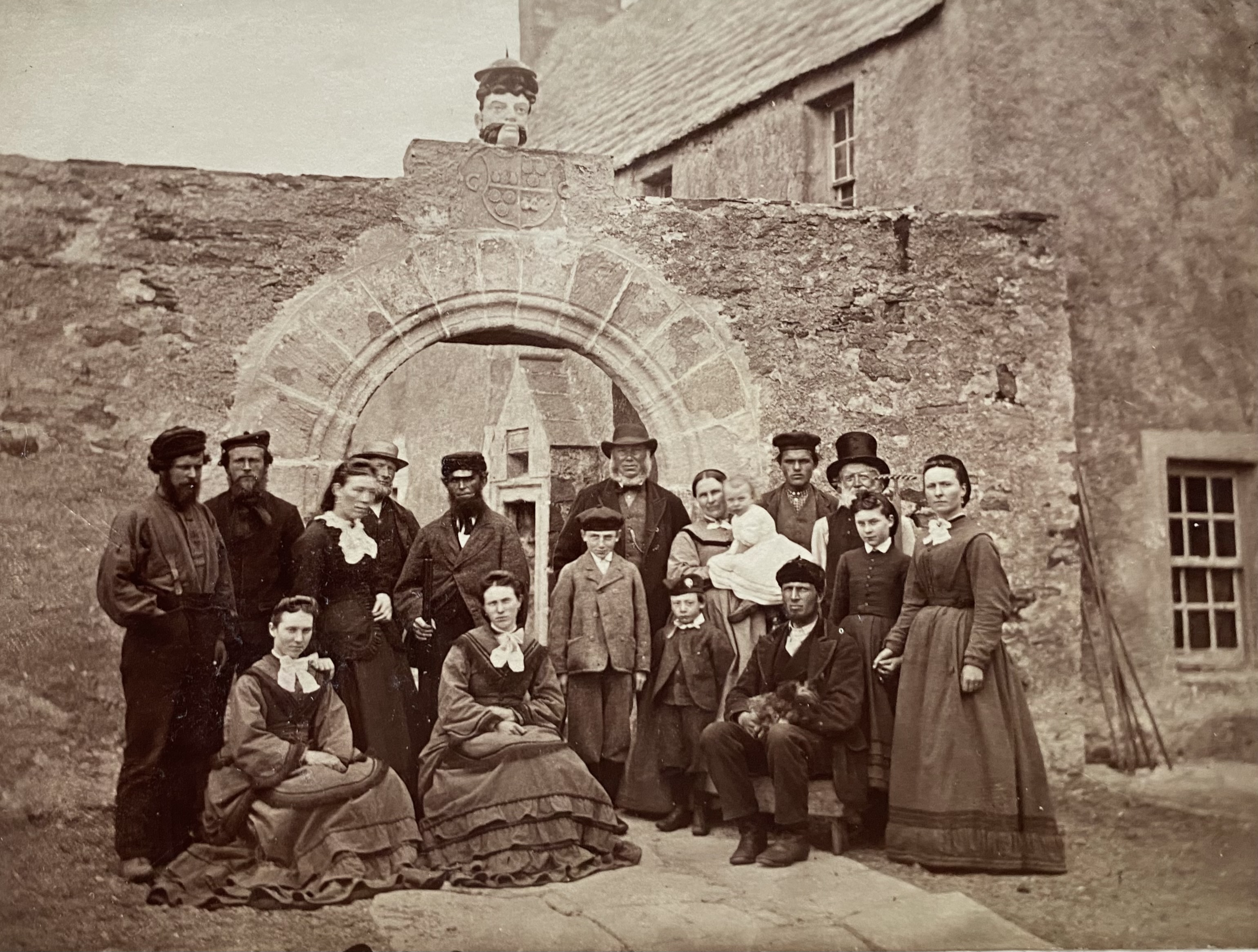 Graemeshall folk, Orkney Islands, Scotland