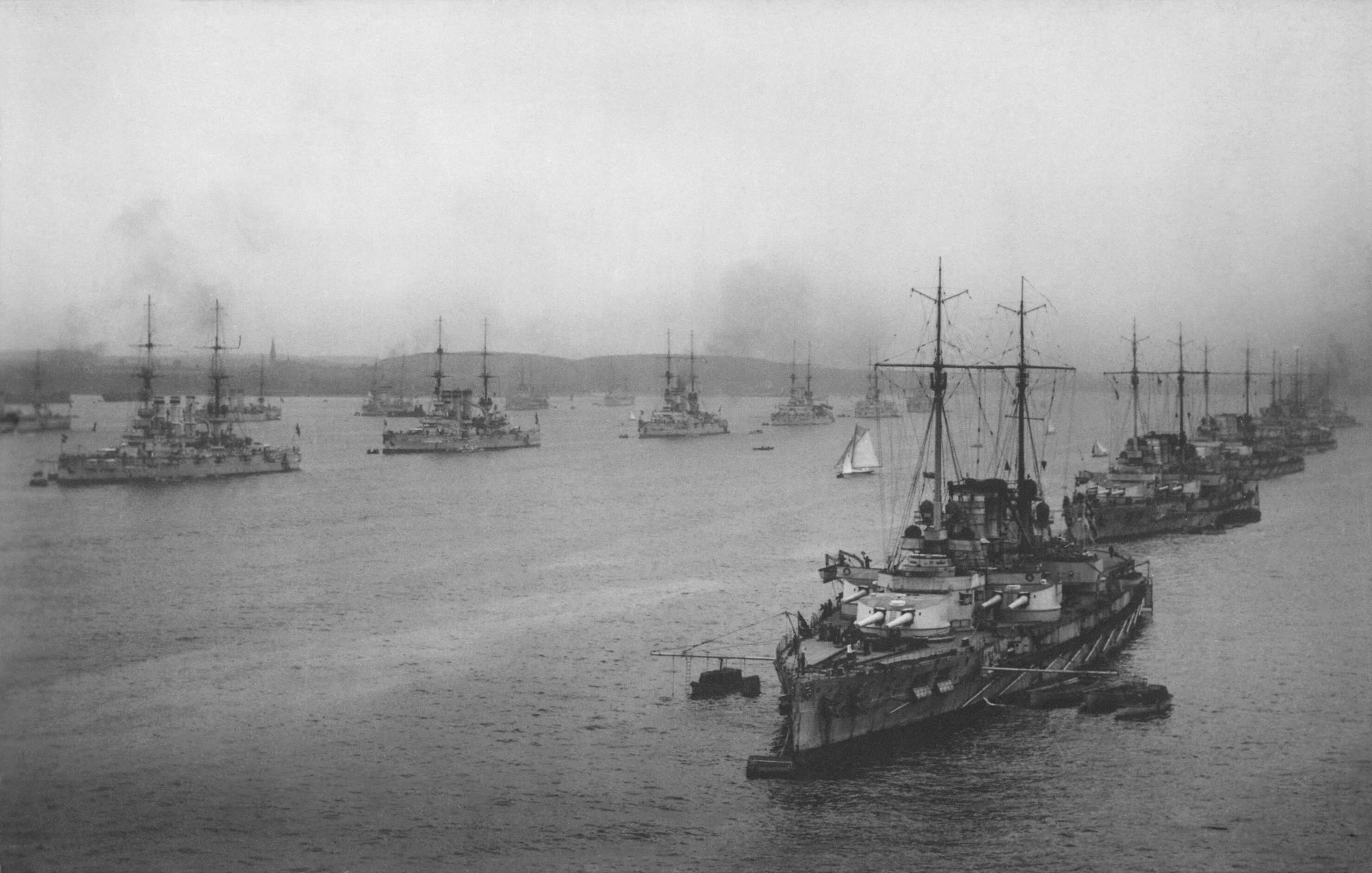 The German High Seas Fleet before WWI - Orkneyology.com