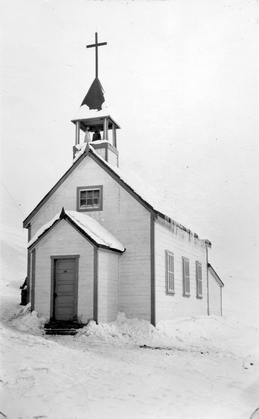 Hudson's Bay Company photo of a church