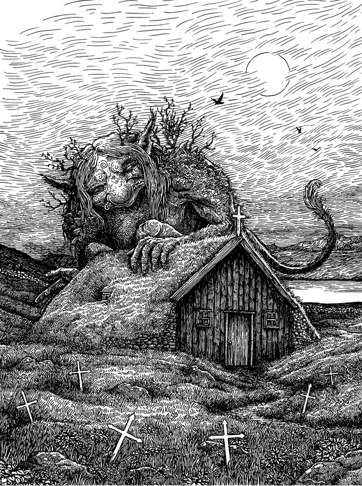 Hester-aspland-troll-wife - copyright Hester Aspland Hester-aspland-troll-wife - copyright Hester Aspland