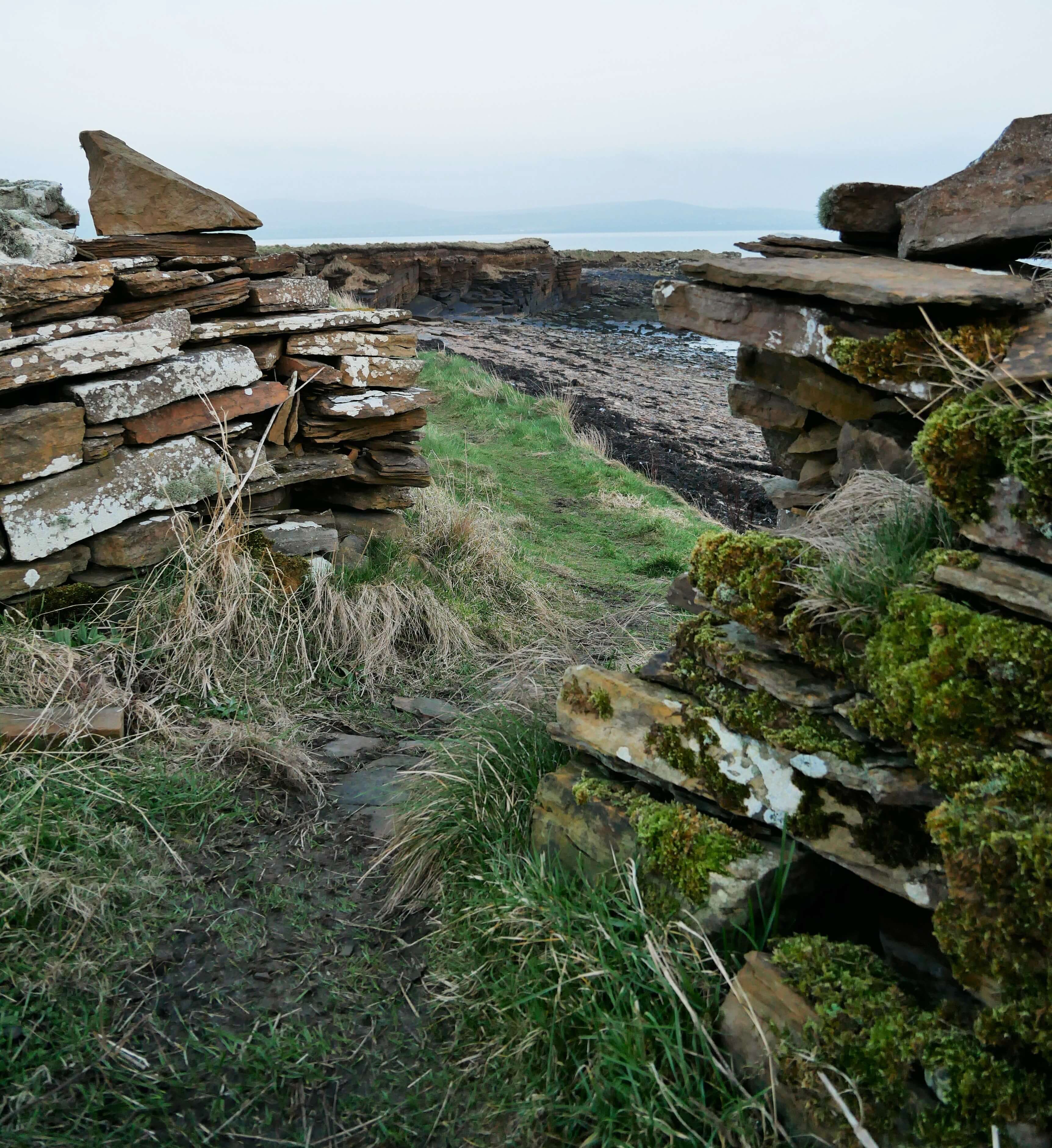 A winding path on the beach in Stromness, Orkney Islands, Scotland, UK - Orkneyology.com