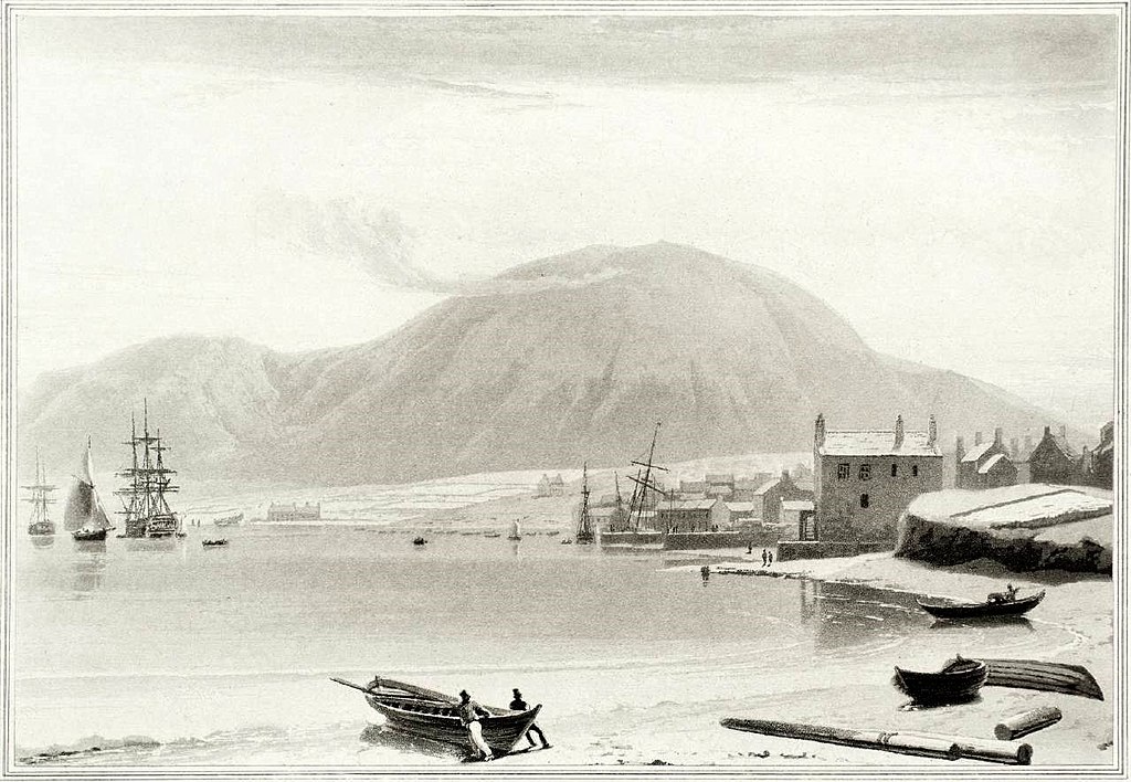 Stromness, Orkney Islands, Scotland - from a painting by William Danielle, circa 1815. Orkneyology.com