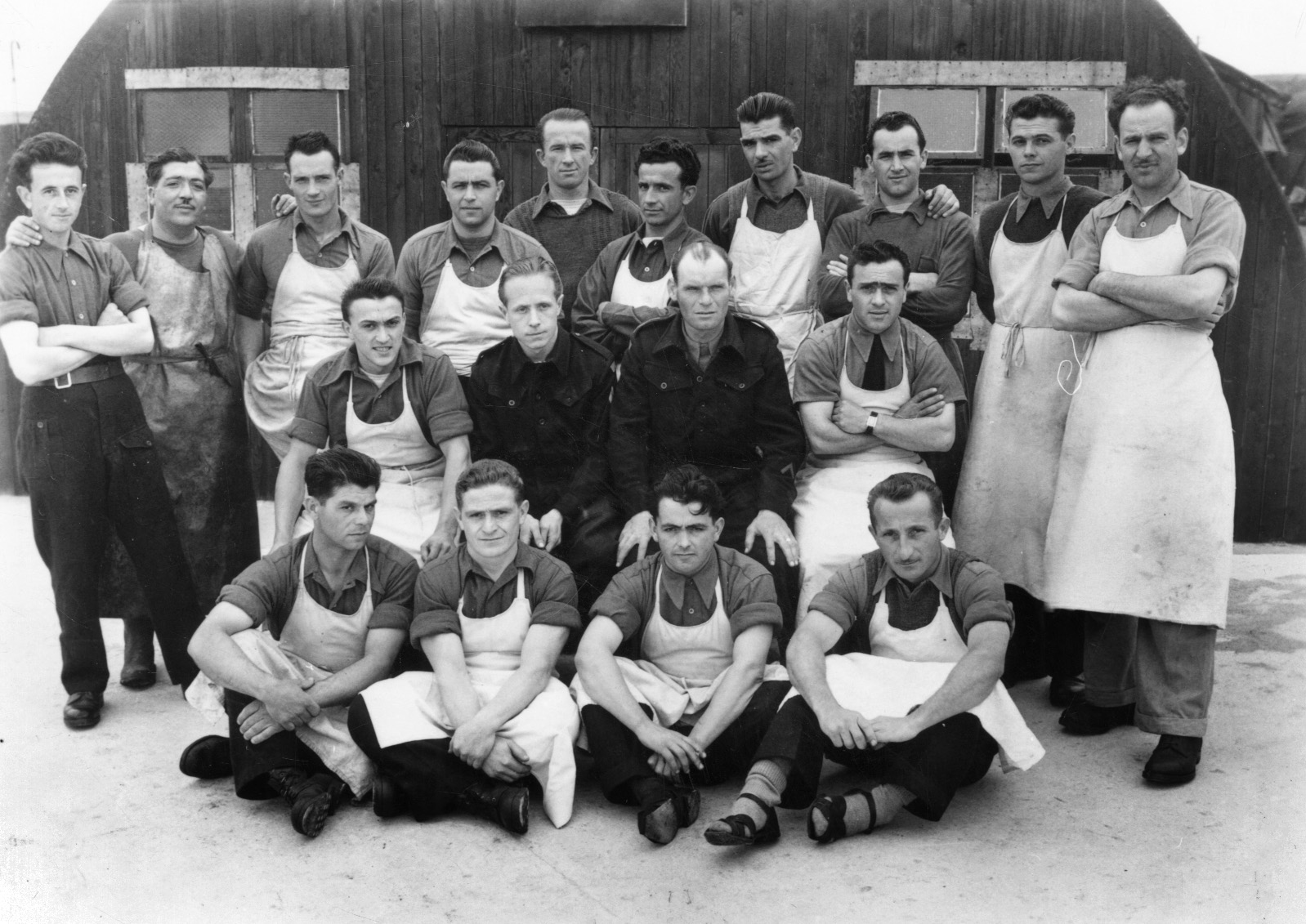 Other jobs in the camp Camp 34, Burray, Orkney Islands, WWII POWs. #Orkneyology.com