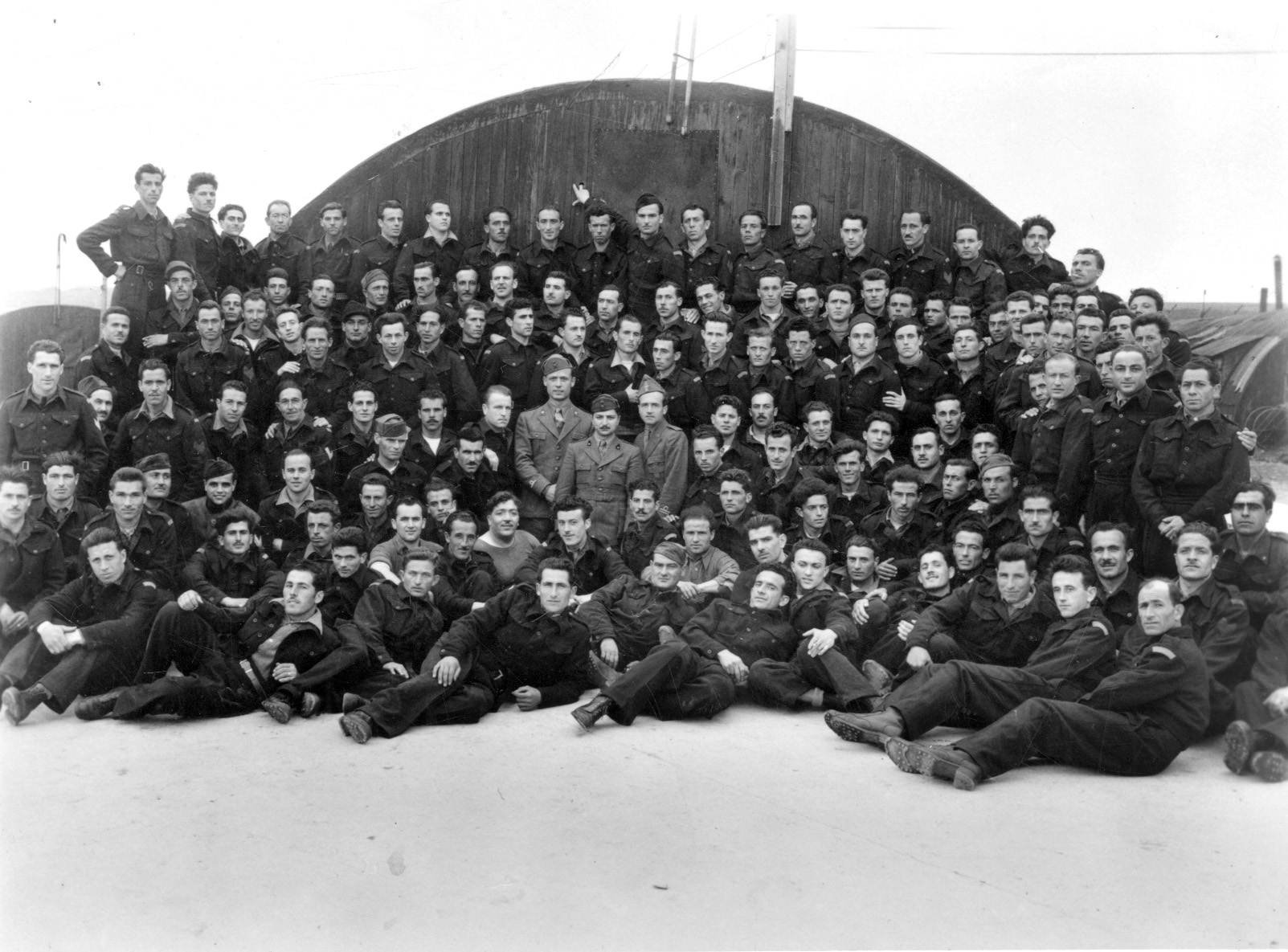 POWs at Camp 34 Italian WWII POWs at Camp 34, Burray, Orkney Islands, Scotland. #Orkneyology.com