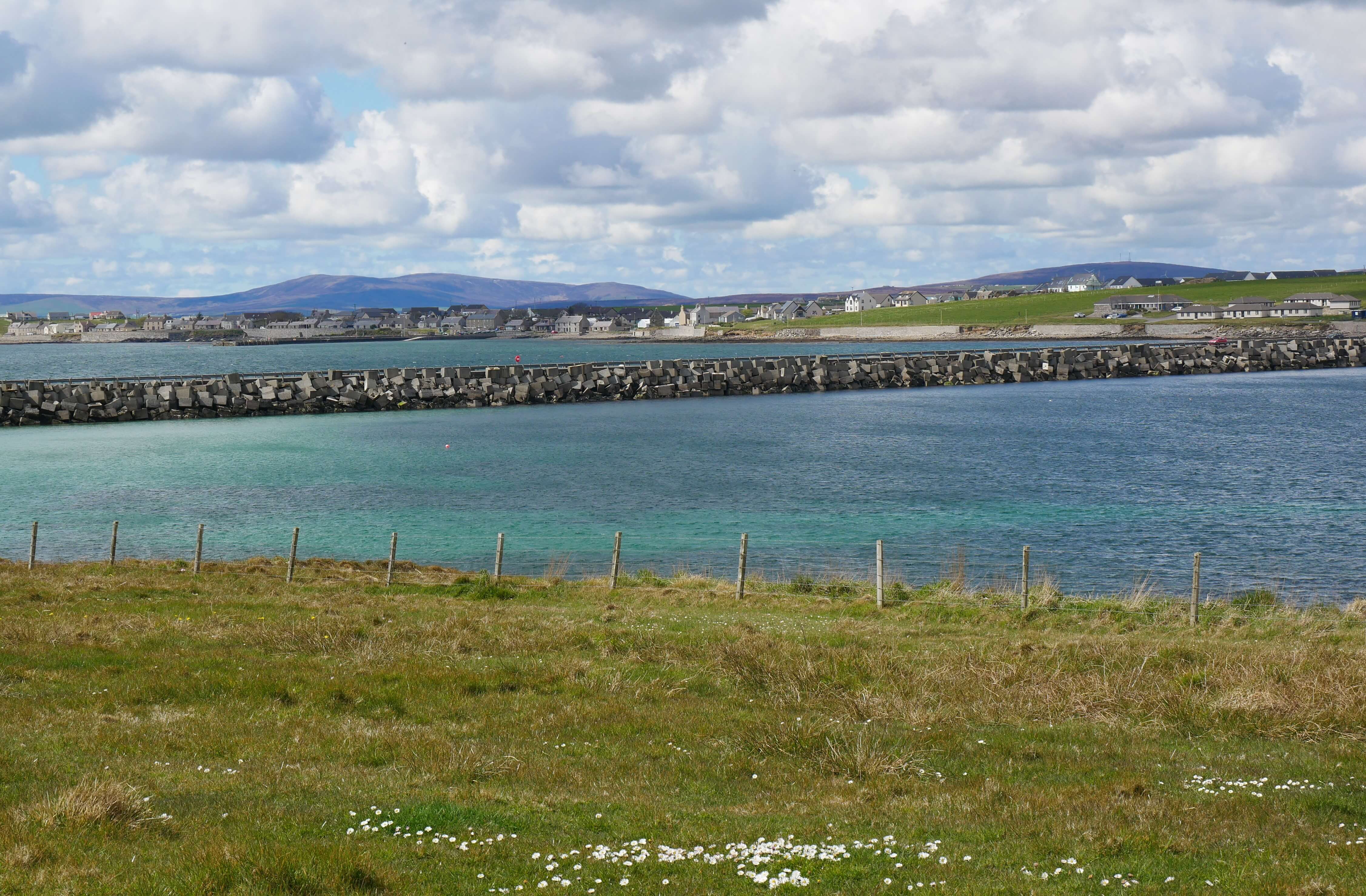 The Churchill Barriers The Churchill Barriers, Orkney Islands, Scotland. www.Orkneyology.com