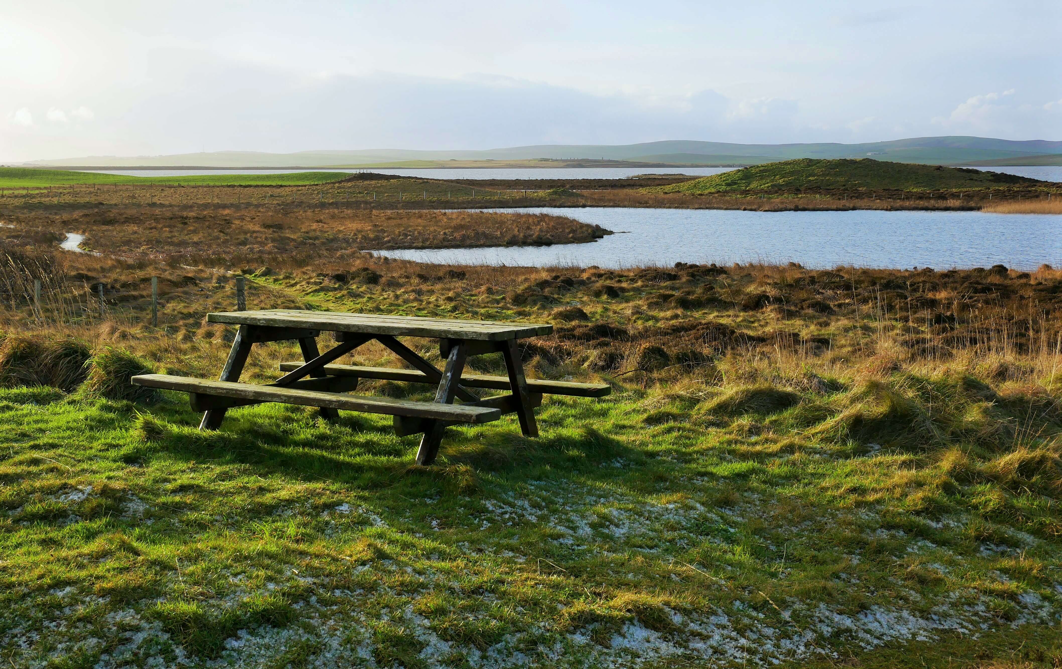 Harray Loch, best site for fishing in Orkney, Orkney Islands, Scotland, UK - Orkneyology.com
