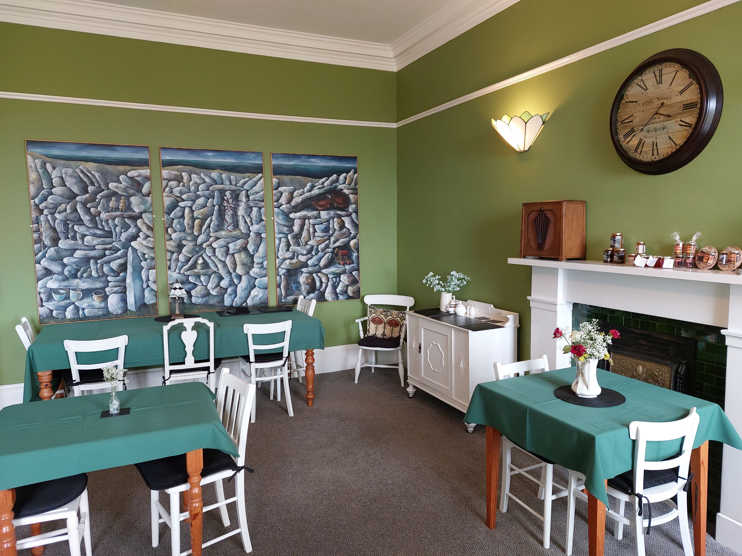 The dining room Orkney Islands, Scotland - the historic Highland Park mansion in Kirkwall, Orkney, now a gorgeous bed and breakfast. www.Orkneyology.com