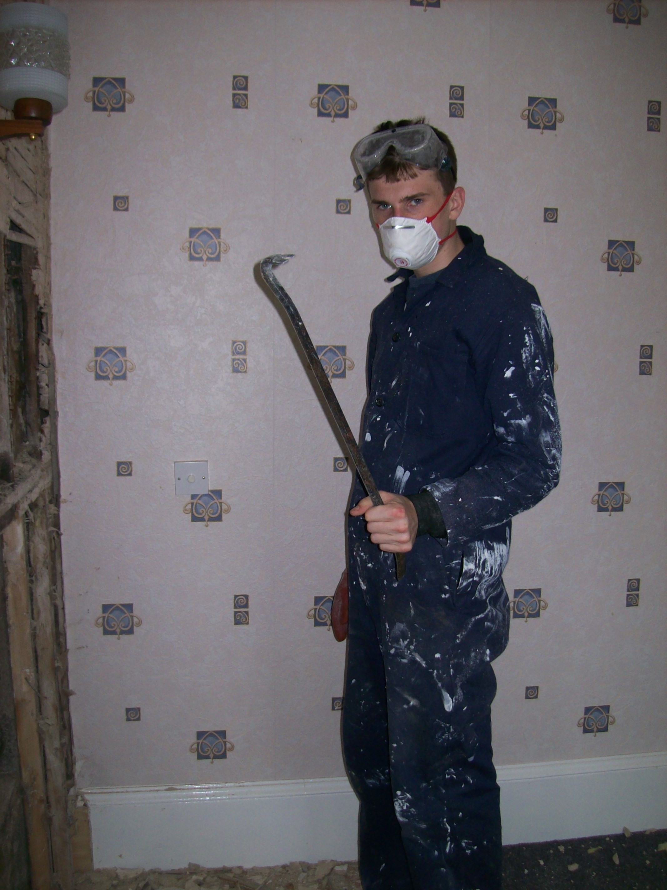 Dylan joins the demolition team Orkney Islands, Scotland - the historic Highland Park mansion in Kirkwall, Orkney, now a gorgeous bed and breakfast. www.Orkneyology.com