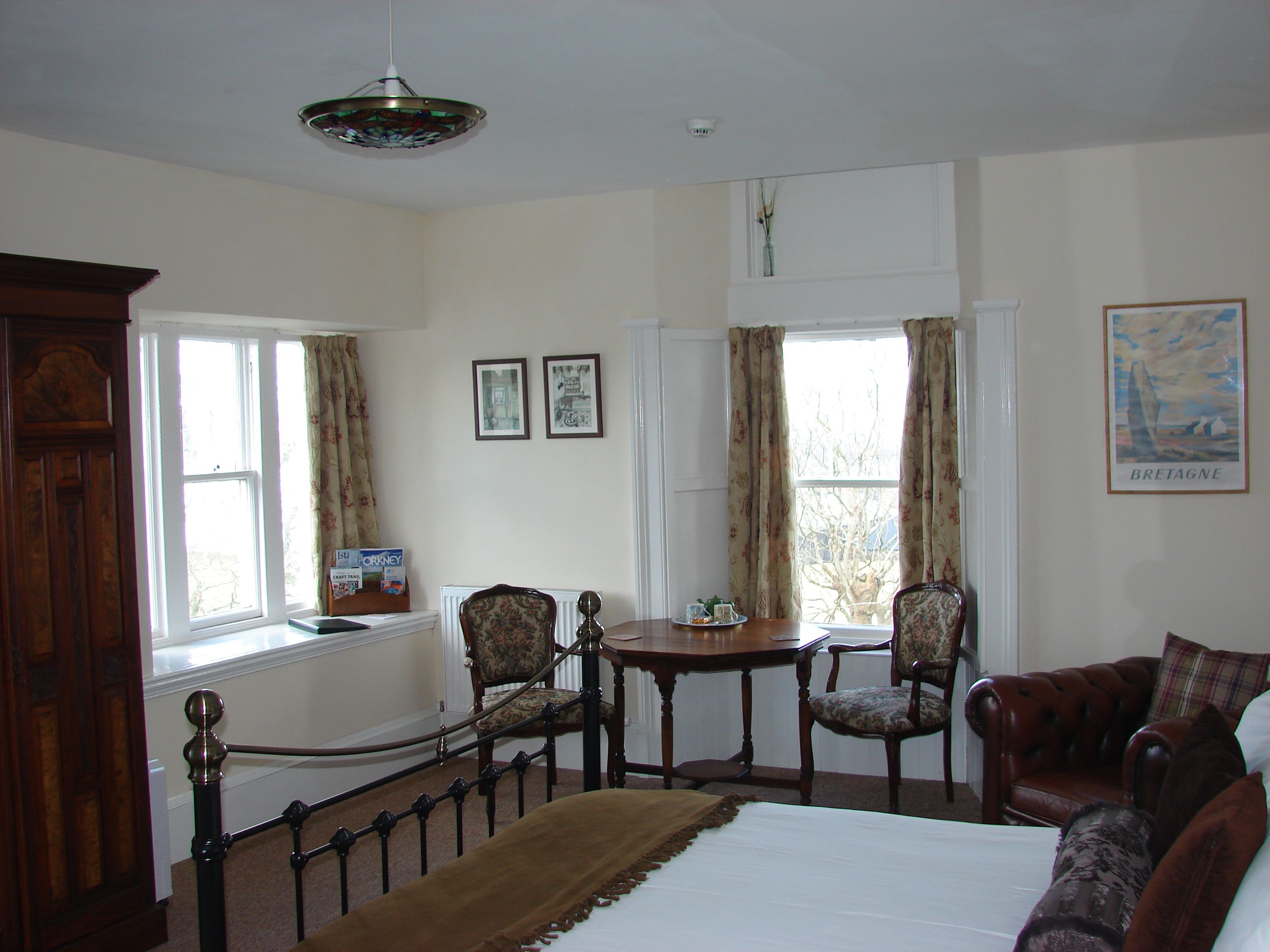Room 6 Orkney Islands, Scotland - the historic Highland Park mansion in Kirkwall, Orkney, now a gorgeous bed and breakfast. www.Orkneyology.com