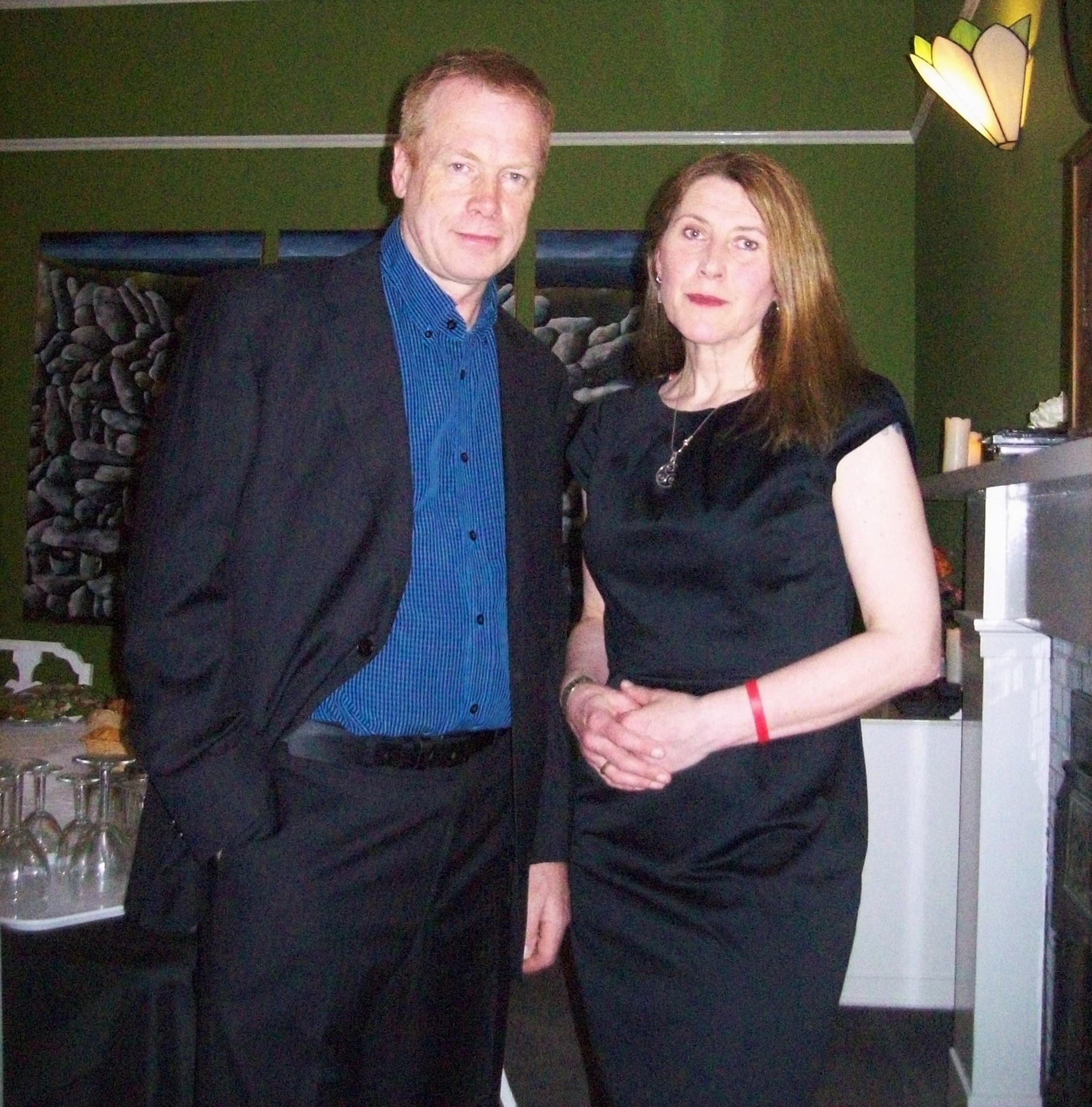 Áine and Antony at Highland Park House - they did it! Á King is a London-Irish writer, storyteller and award-winning dramatist currently living in Orkney in the historic Highland Park House. She has an upcoming book with Orkneyology Press.