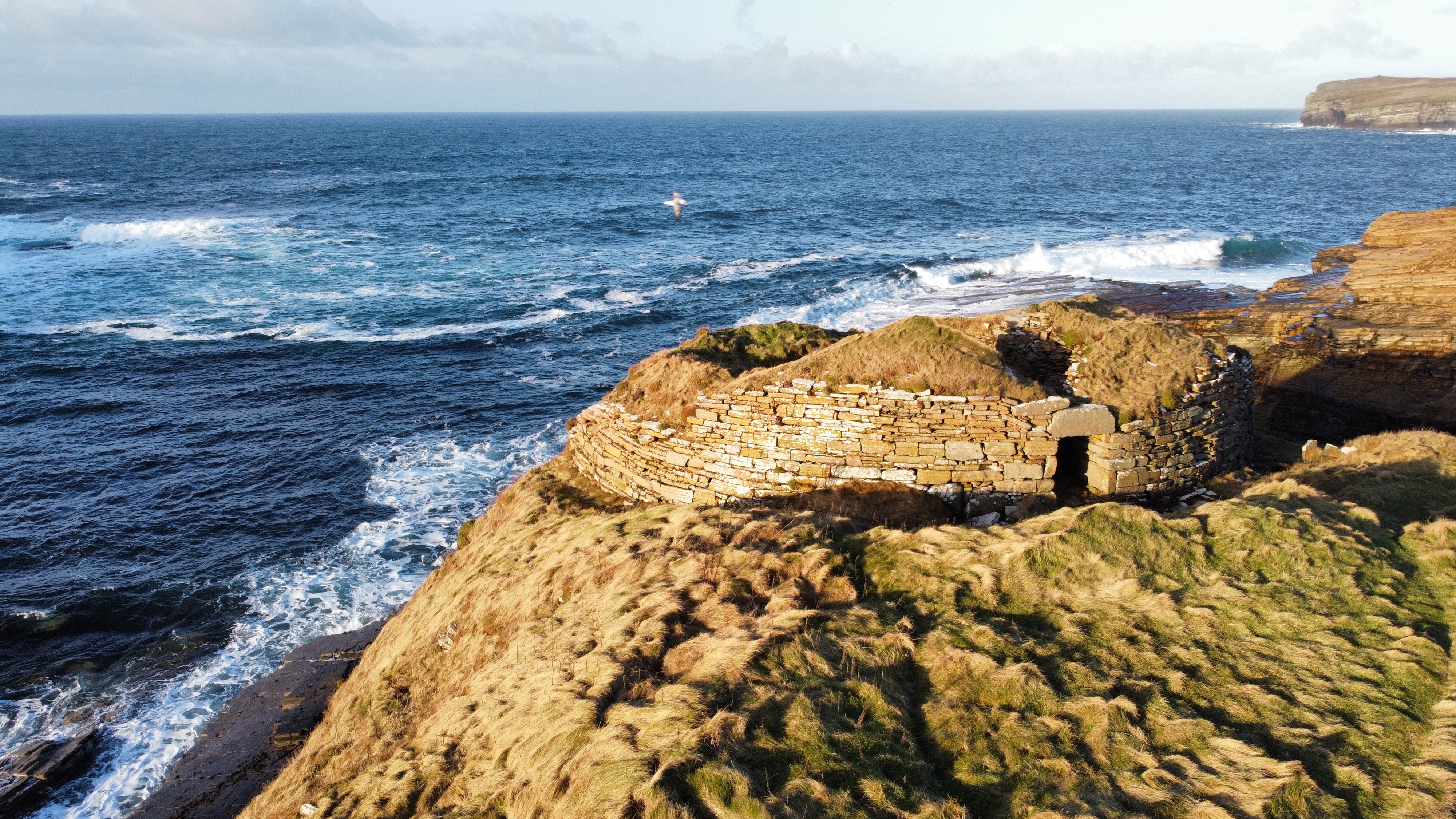 Broch of Borwick - more Scottish Islands travel tips and hacks from local expert guide Kinlay Francis of Orkney Uncovered Luxury Tours. www.Orkneyology.com