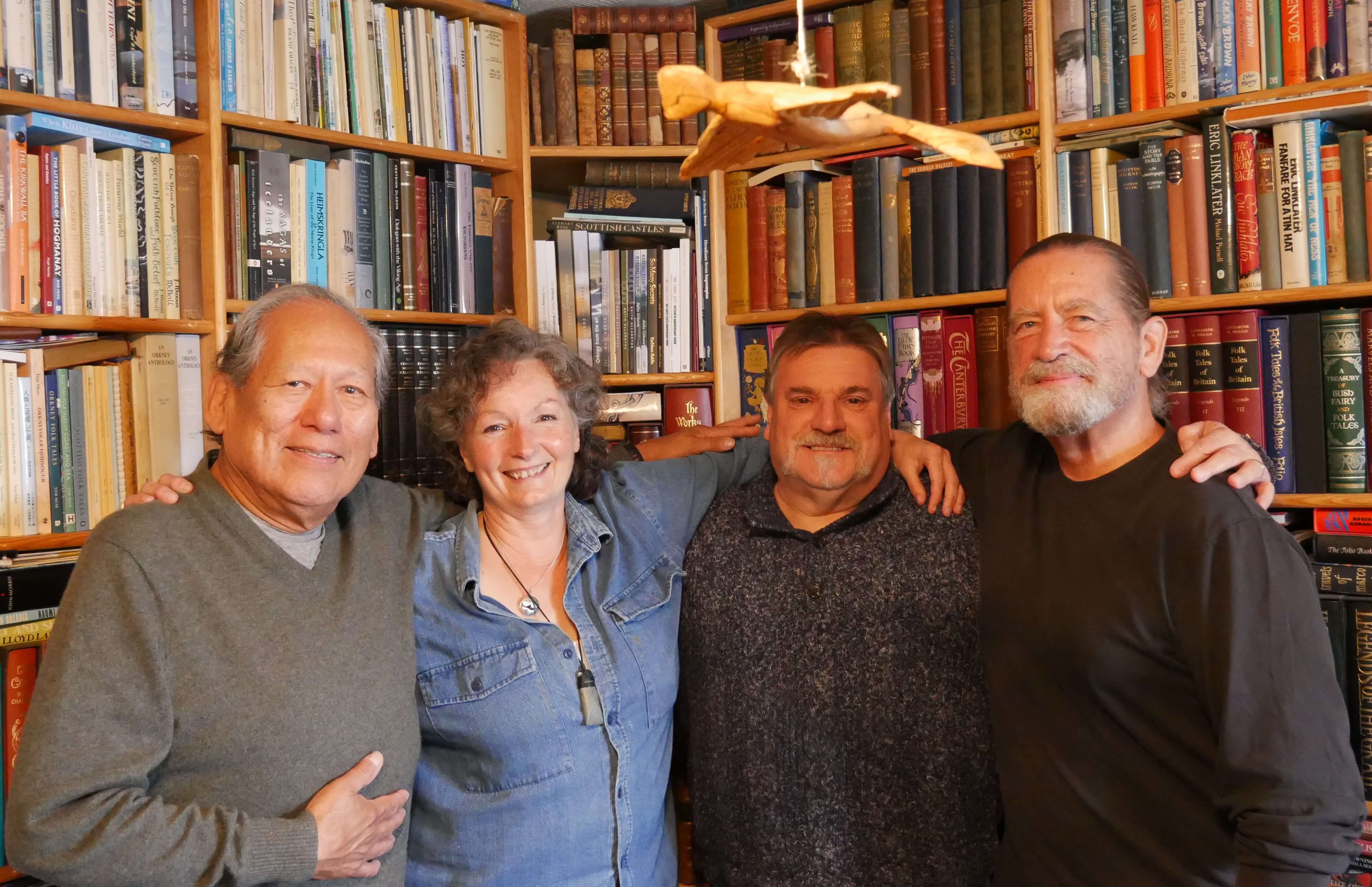 Orkneyology Podcast with premier Navajo flute player R Carlos Nakai and world percussionist Will Clipman