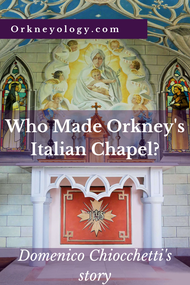 Chiocchetti family photos - Italian Chapel Domenico Chiocchetti