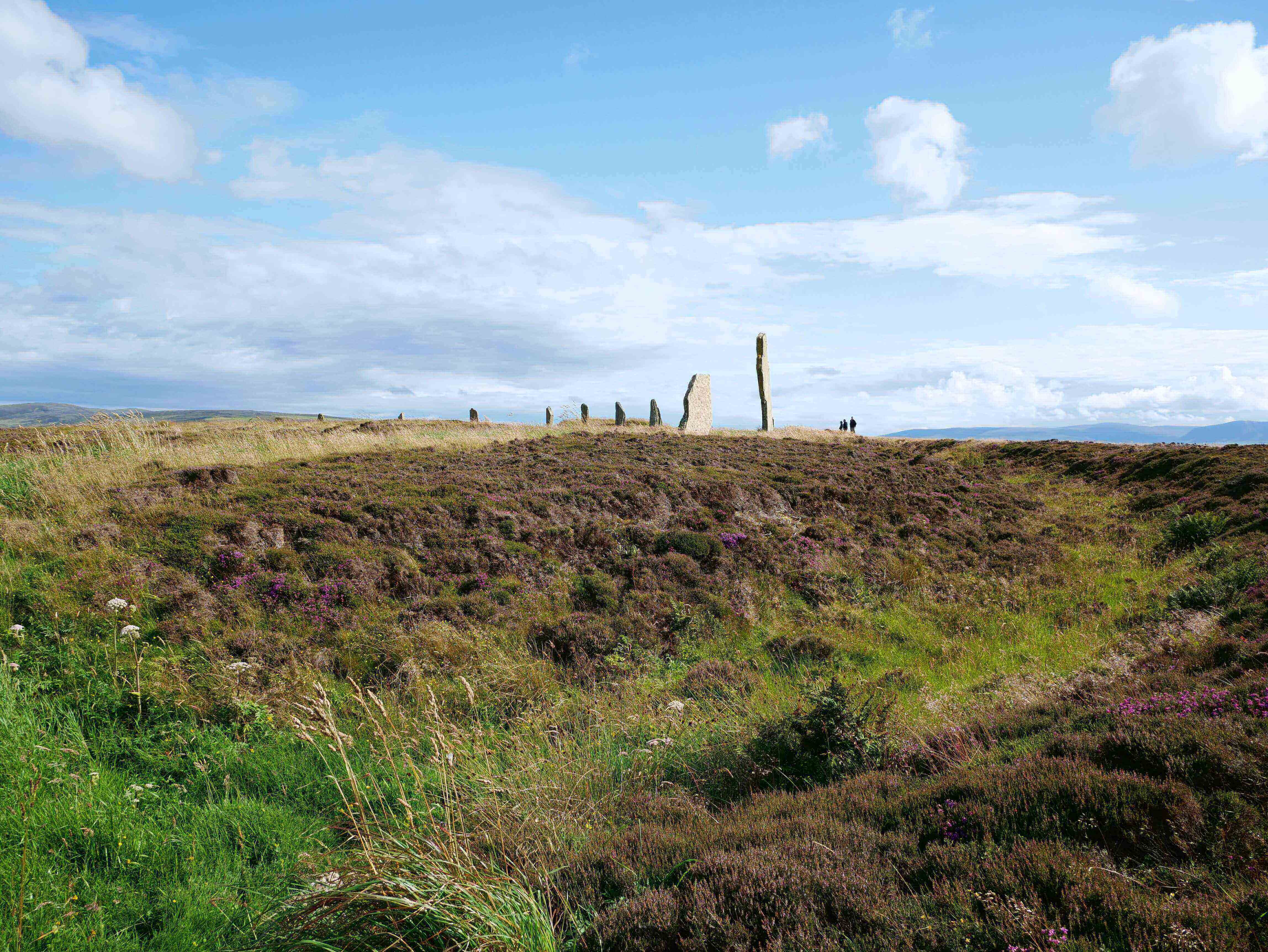 The ditch The ditch surrounding the Neolithic stone circle at Broadgar, Orkney Islands, Scotland, UK. www.orkneyology.com