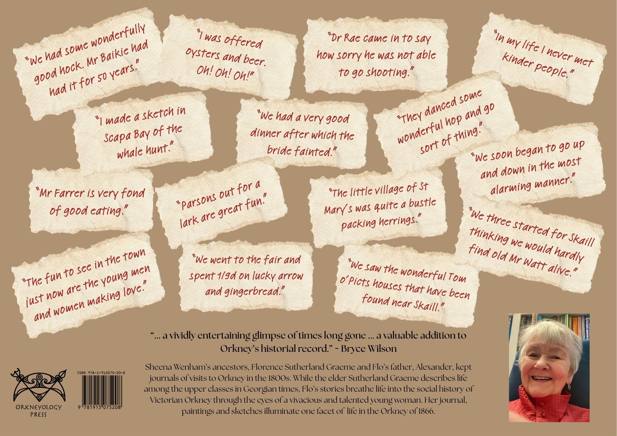 Sheena Wenhams' Flo back cover