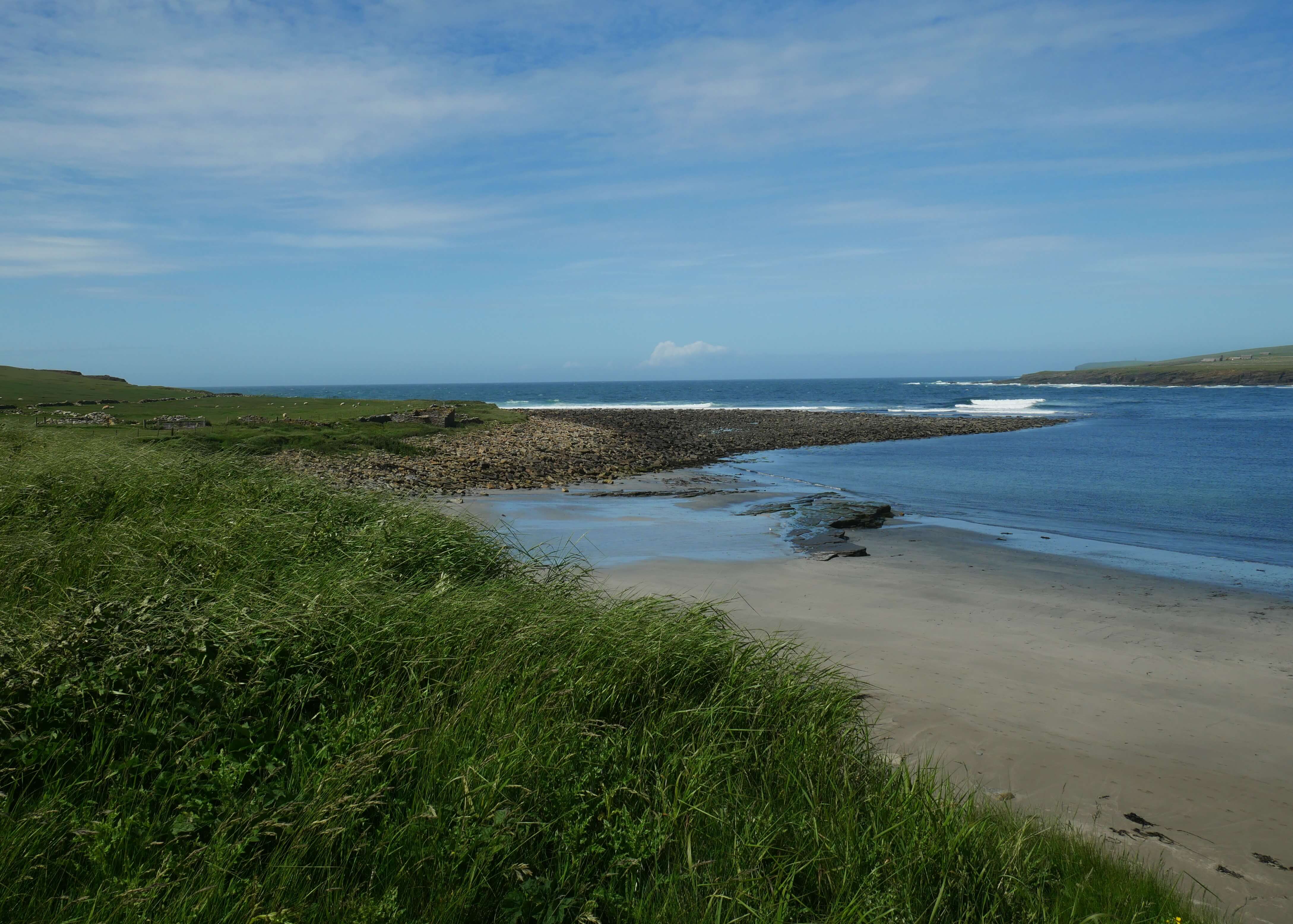 Skaill Beach Skaill Beach, Sandwick, Orkney Islands, Scotland, UK. #Orkneyology.com