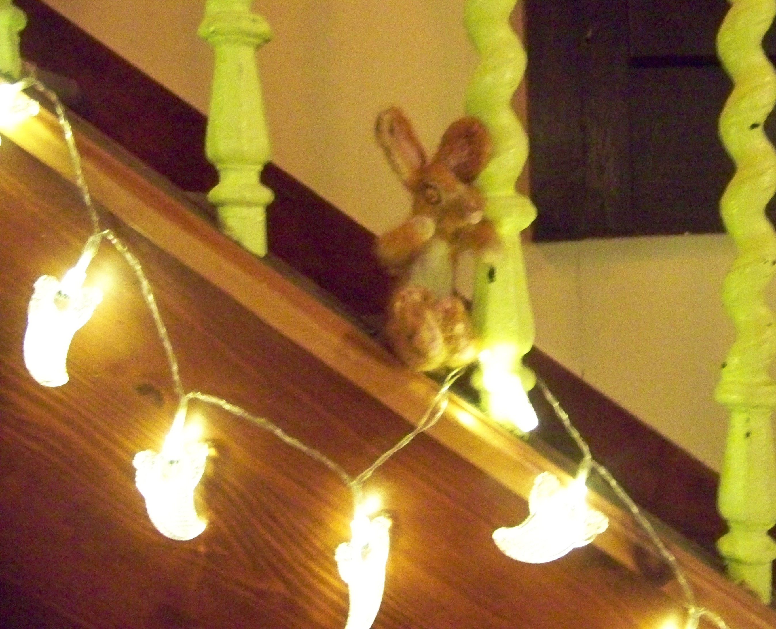 Ambient-lighting Hare The woolly mascot of Orkney's annual storytelling festival held in the Orkney Islands in October - Story Hare