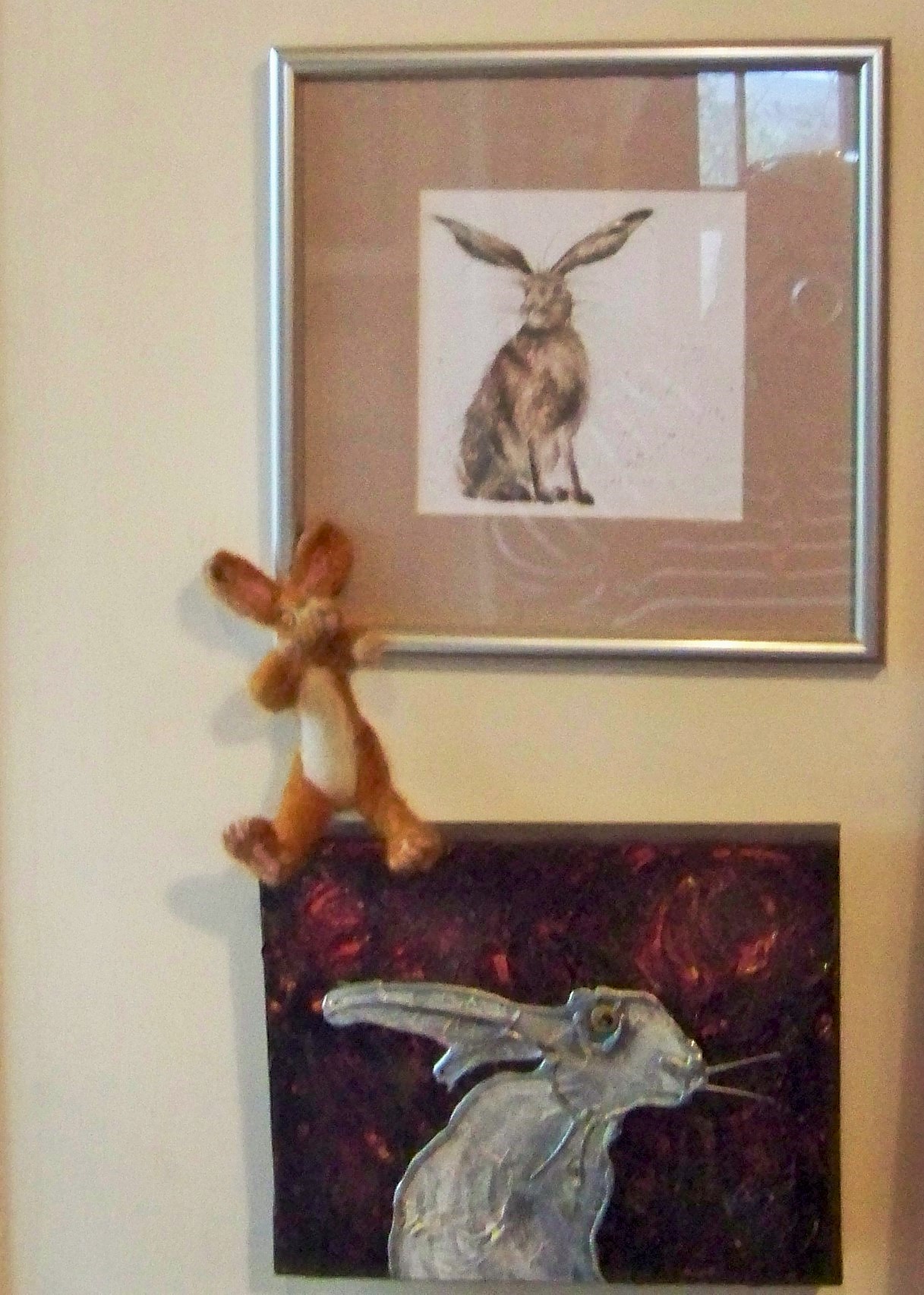 A Hare's Hare The woolly mascot of Orkney's annual storytelling festival held in the Orkney Islands in October - Story Hare