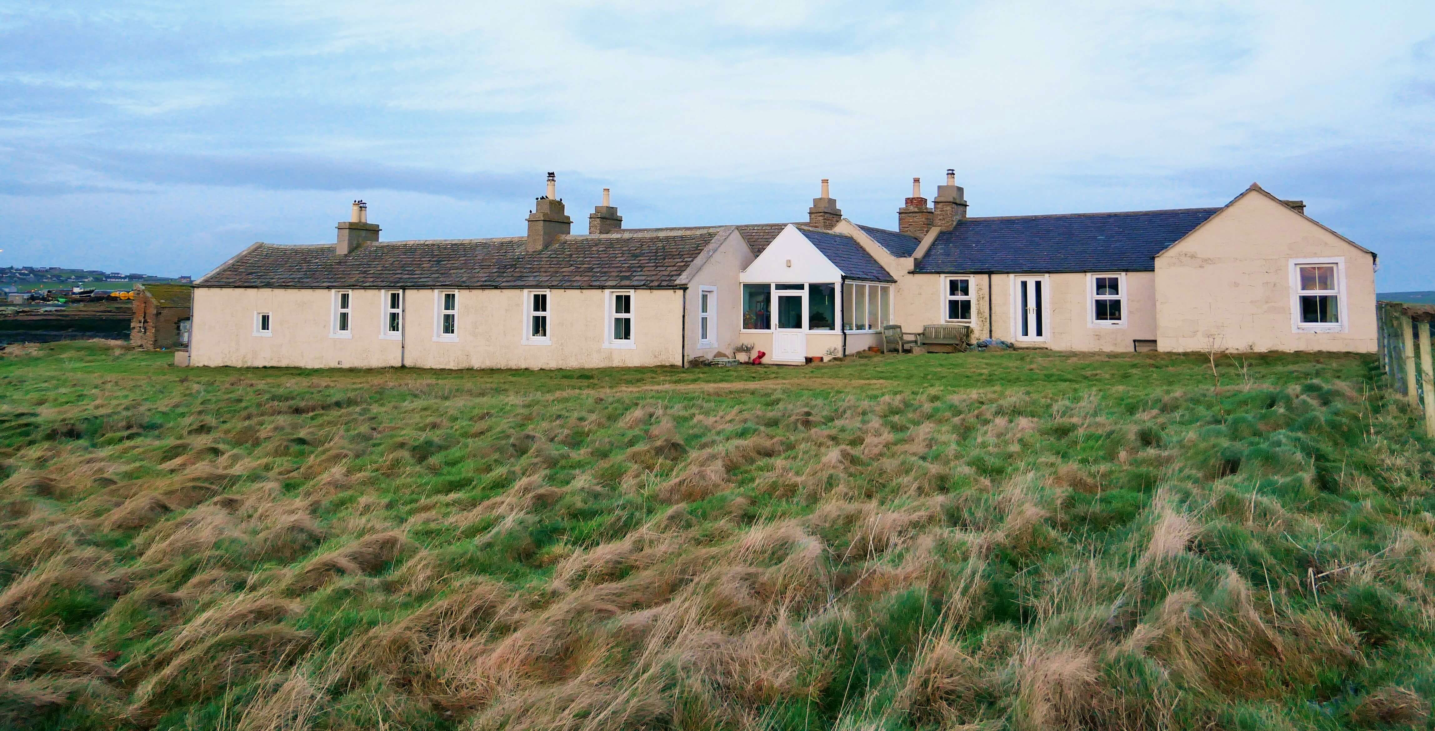 Historic house called The Holms - Stromness, Orkney Islands, Scotland, UK