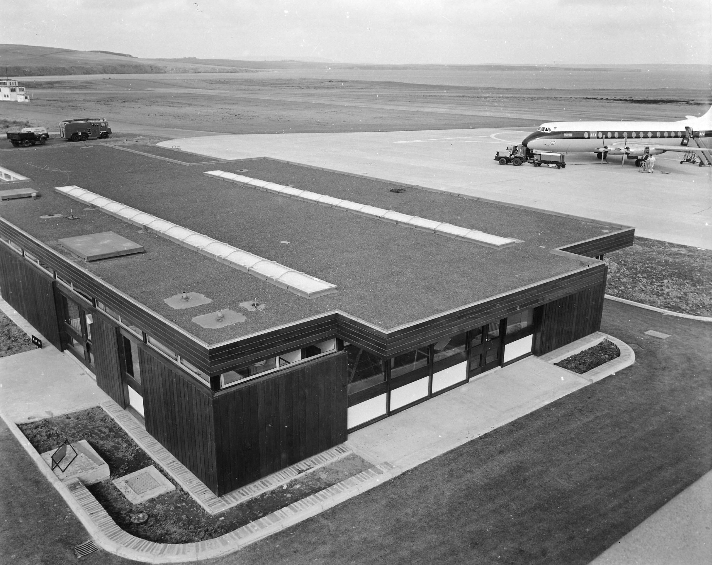 Terminal from Met Office tower, Kirkwall, Scotland. www.orkneyology.com