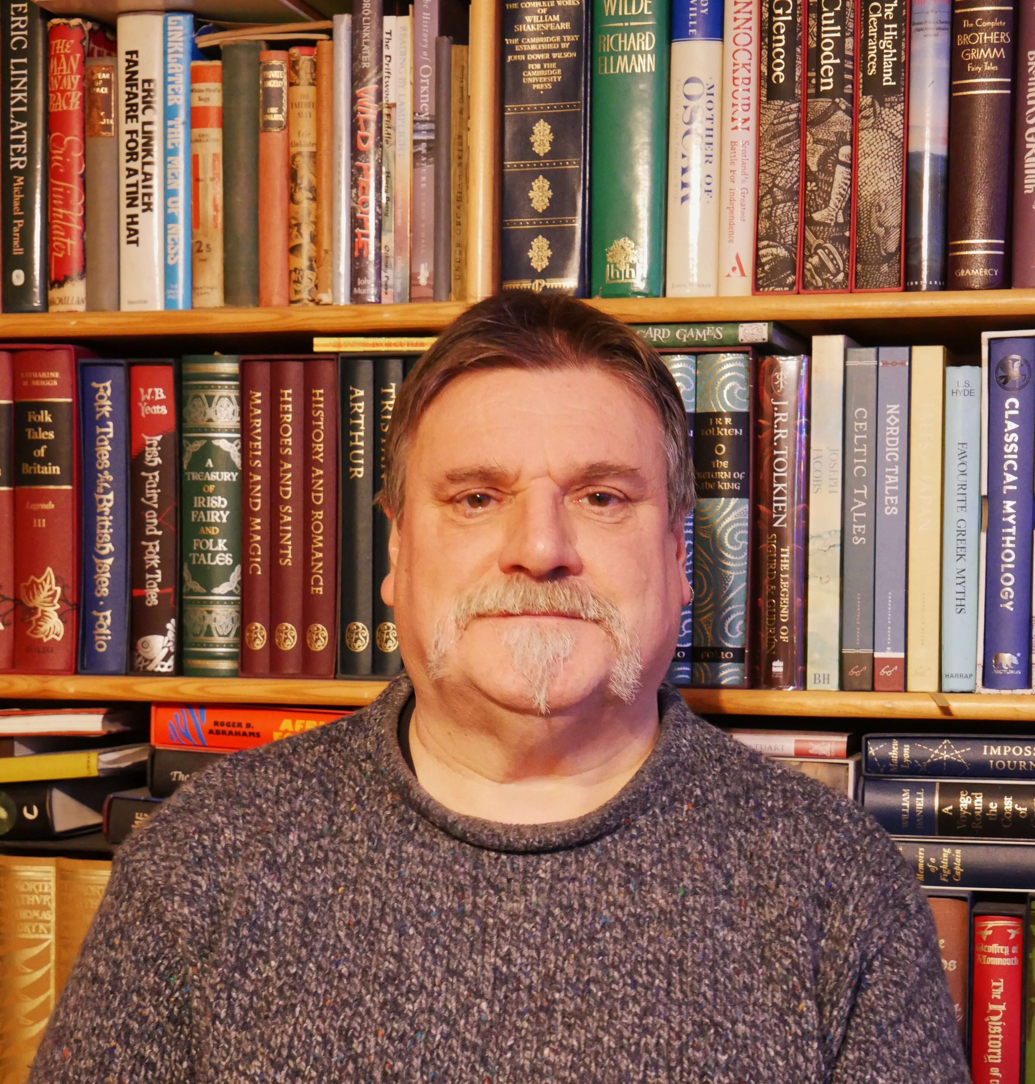 Tom Tom Muir, Orcadian author of Tales in the Landscape