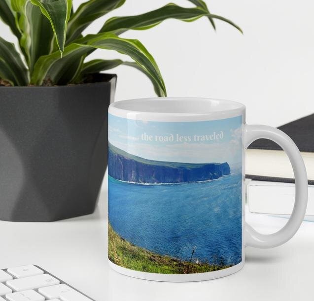 Orkney Islands mugs and gifts: Rackwick mug, www.Orkneyology.com
