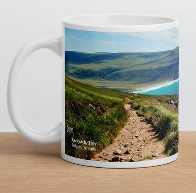 Orkney Islands mugs and gifts: Rackwick mug, www.Orkneyology.com