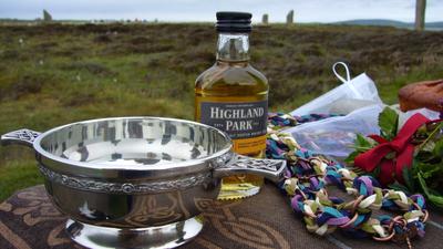 A drop of the 'best whisky in the world' at the 'best place in the world'