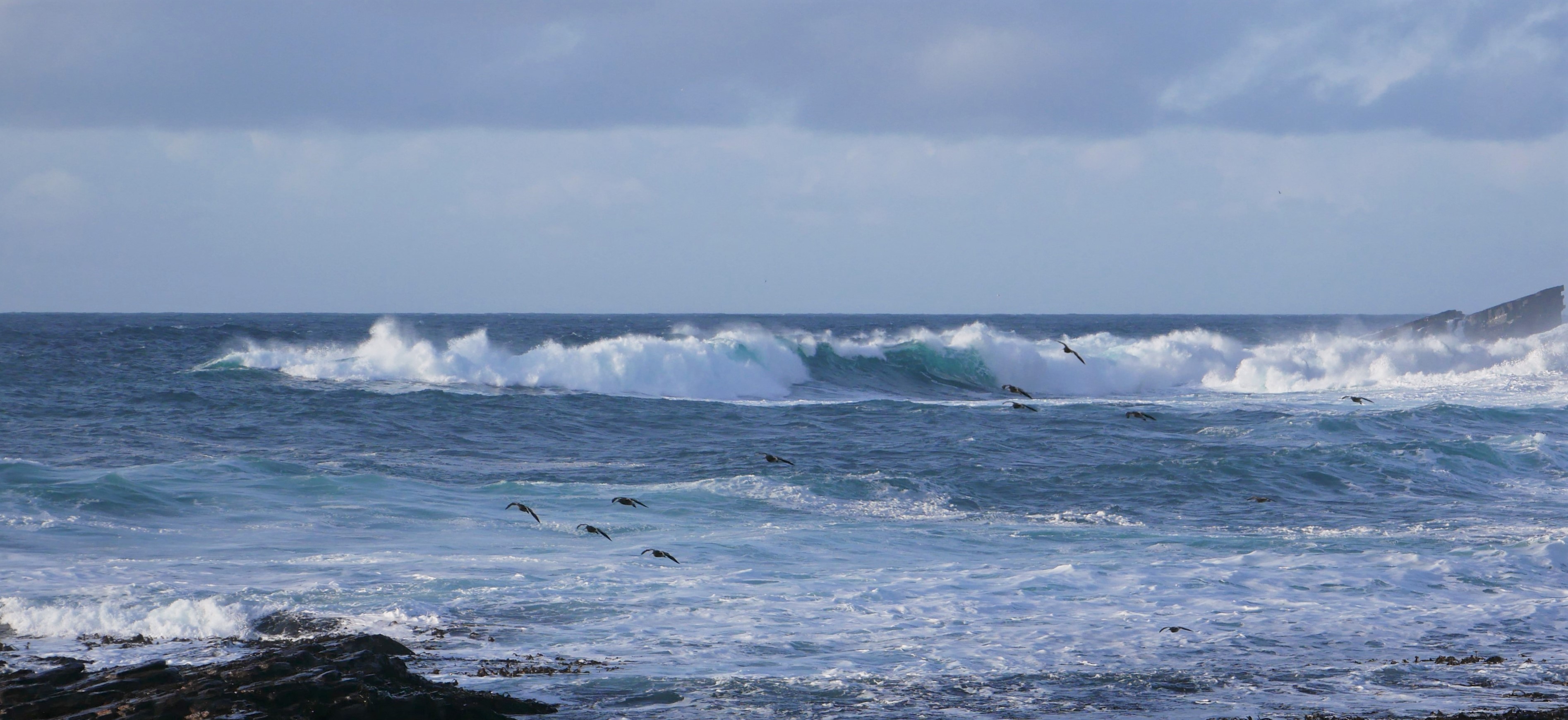 Orkney Islands, Scotland - ocean waves at Billia Croo. www.Orkneyology.com